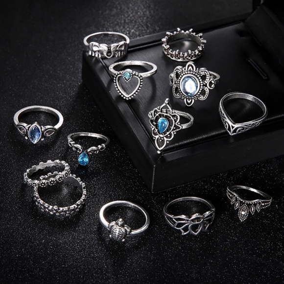 ♛ khaleesi Midi Rings Set - Picture 4 of 8